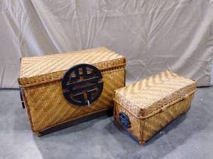 lot 1201 image: Decorative baskets