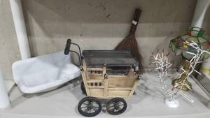 lot 2048 image: Doll furniture and accessories