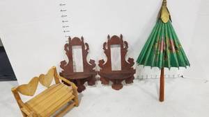 lot 2084 image: Doll furniture and accessories