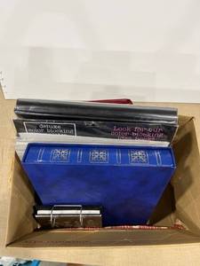 lot 1352 image: A box of photo albums