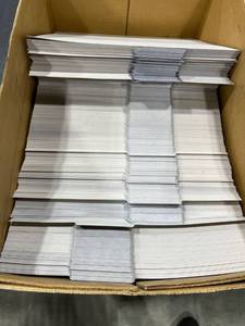 lot 1356 image: A box of tabbed dividers