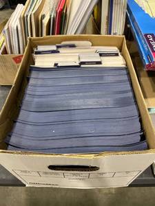 lot 1357 image: Card stock paper and tab dividers