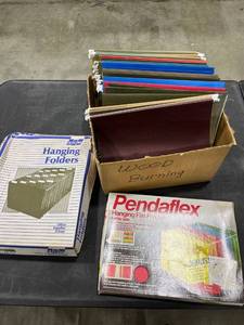 lot 1361 image: Hanging file folders