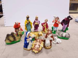 lot 1419 image: Made in Japan Nativity set