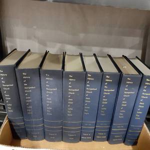 lot 1523 image: History of the reorganized church of Jesus Christ of Latter Day Sainte. Volumes 1 thru 8.