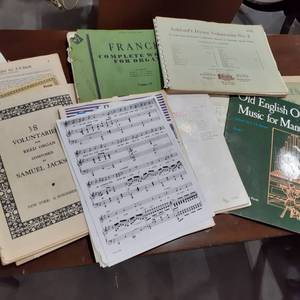 lot 1526 image: Sheet music