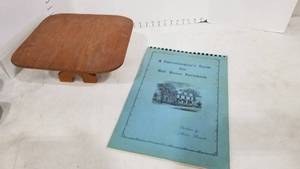 lot 2186 image: Doll table and Cabinetmakers guide for doll house furniture plans