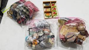 lot 2227 image: Doll house furniture and accessories