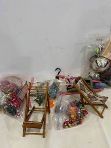 lot 2494 image: Doll house items and more