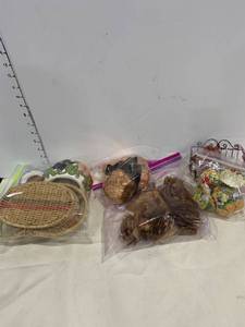 lot 2502 image: Doll house items and more