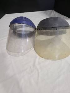 lot 4063 image: Two face shields