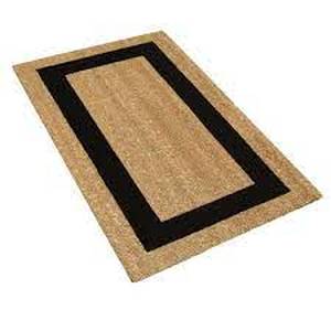 lot 2801 image: Nedia Home Picture Frame SuperScraper Plain Door Mat