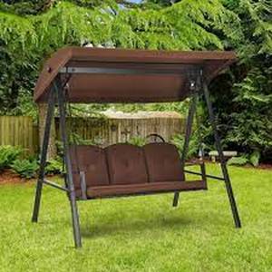 lot 2889 image: Patio 3-Seater Swing