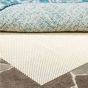 lot 2817 image: Safavieh Outdoor Grid Nonslip Area Rug Pad