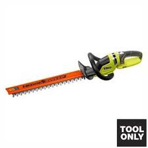 lot 2858 image: RYOBI ONE 18-Volt Lithium-Ion Cordless Hedge Trimmer