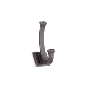lot 3141 image: Richelieu Double Metal Coat Hooks (4 COUNT)