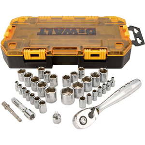 lot 3159 image: DEWALT Tough Box Tool Kit Socket Set