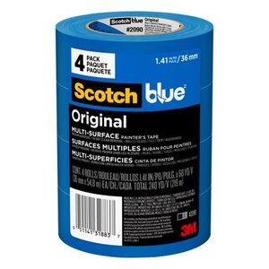 lot 3161 image: ScotchBlue Original Painters Tape Rolls (4 COUNT)