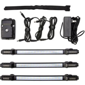 lot 3184 image: DEWALT-Light-Motion Sensor Rack Lights (3 COUNT)