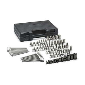 lot 3192 image: GearWrench Master Hex &amp Torx Bit Socket Set (SAEMM)