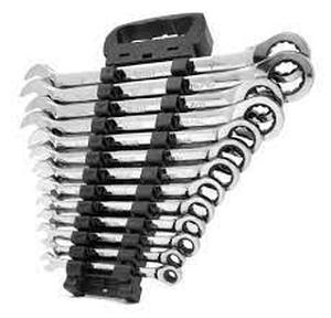 lot 3154 image: KD Tools GearWrench Master Ratcheting Wrench Set (SAE)