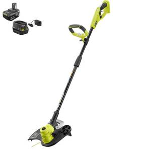 lot 6125 image: RYOBI ONE 18-Volt Cordless String Trimmer  Edger