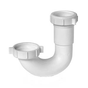 lot 6169 image: OATEY Plastic Bullnose-Joint Sink Trap J-Bend