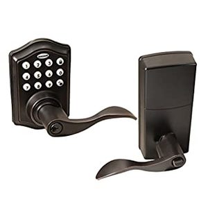 lot 6223 image: Honeywell Electronic Entry Lever Door Lock