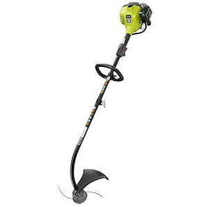 lot 6227 image: RYOBI 2-Cycle Full Crank Curved Shaft Gas String Trimmer Powerhead&nbsp