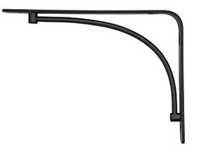 lot 6229 image: Rubbermaid Decorative Shelf Brackets (4 COUNT)