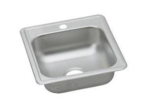 lot 6242 image: Elkay Dayton Single Bowl Drop-In Bar Sink