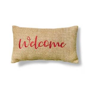 lot 6250 image: Hampton Bay Welcome Patio Lumbar Pillows (2 COUNT)