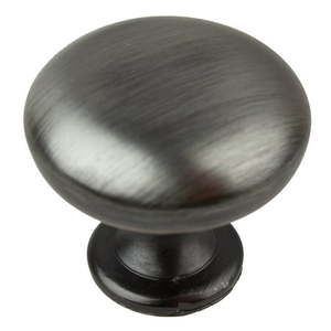 lot 6258 image: GlideRite Solid Classic Round Cabinet Knobs (10 COUNT)
