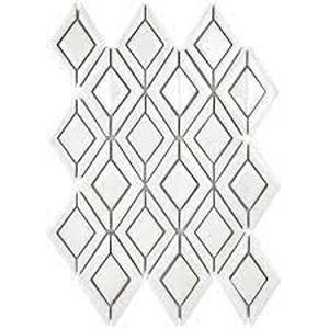 lot 6206 image: Ivy Hill Tile Delphi Jewel Polished Ceramic Mosaic Tile SINGLE Case