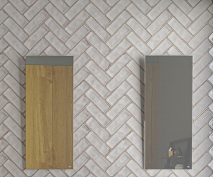 lot 6202 image: Cifre Ceramica Lumen Style Wall Tile Set