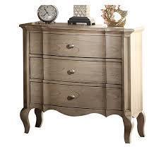 lot 8721 image: Acme 3-Drawer Nightstand