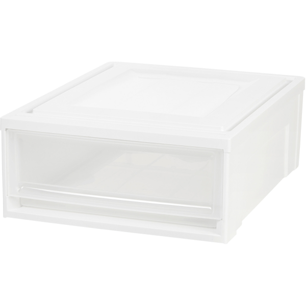 lot 6686 image: IRIS Shallow Plastic Box Chest Drawer Unit