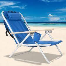 lot 4160 image: Winado Portable Iron Folding Beach Chair