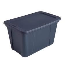 lot 5087 image: HDX Solid Storage Totes (2 COUNT)