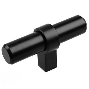 lot 9898 image: GlideRite European Style Solid Steel T-Bar Knobs (10 COUNT)