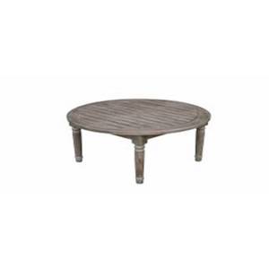 lot 9931 image: Hampton Bay Lakewood Eucalyptus Patio Coffee Table