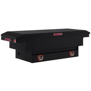 lot 9932 image: Weather Guard Aluminum Compact Low Profile Crossover Truck Tool Box
