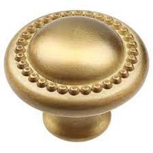 lot 9908 image: GlideRite Round Beaded Cabinet Knobs (28 COUNT)