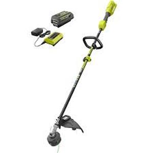 lot 9936 image: RYOBI 40-Volt Brushless Cordless Battery Attachment Capable String Trimmer