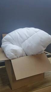 lot 33338 image: Queen Comforter, White