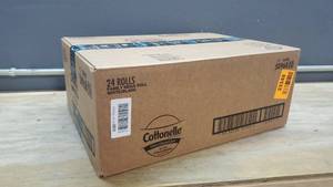 lot 33349 image: Cottonelle Ultra CleanCare Soft Toilet Paper (24 Family Mega Rolls  128 Regular
