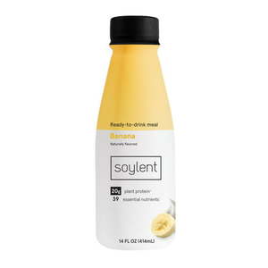 lot 33364 image: Soylent Single Banana Meal Replacement, 14 fl oz