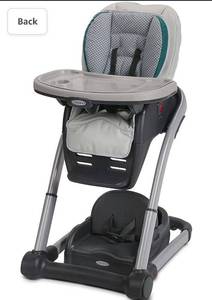 lot 73910 image: Graco Blossom 6 in 1 Convertible High Chair, Sapphire
