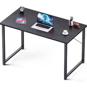 lot 73922 image: Coleshome Computer Desk 39, Modern Simple Style Desk for Home Office, Sturdy Writing Desk,Black