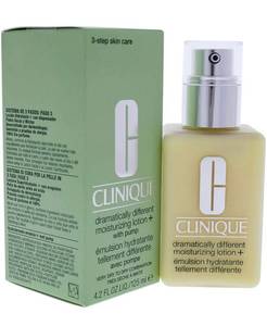 lot 30815 image: Clinique Dramatically Different Moisturizing Lotion with Pump Very Dry to Dry Combination Skin 4.2 oz  125 ml